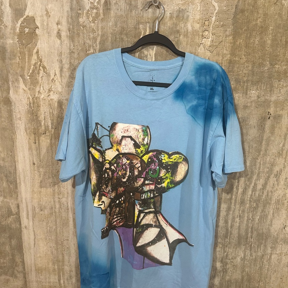 Travis Scott ‘Franchise’ Blue T-Shirt